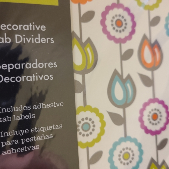 🌼🌷Decorative Tab Dividers for Small Binder - Picture 5 of 6